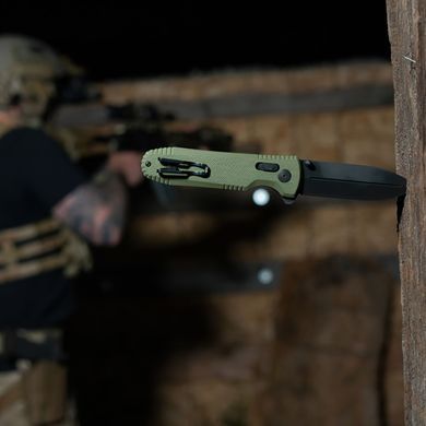 Розкладний ніж SOG Pentagon XR, Black Out ( SOG 12-61-01-57)