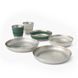 Detour Stainless Steel Collapsible Dinnerware Set набір посуду (2 тарілки+2 миски+2 чашки) (STS ACK039041-122101)