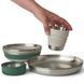 Detour Stainless Steel Collapsible Dinnerware Set набір посуду (2 тарілки+2 миски+2 чашки) (STS ACK039041-122101)