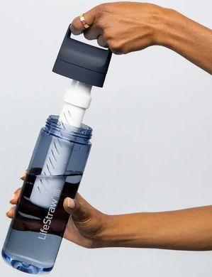 Пляшка-фільтр для води LifeStraw Go Filter Bottle, 650 мл, Laguna Teal (LSW LGV422TLWW)