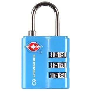 Lifeventure замок TSA Combi Lock blue