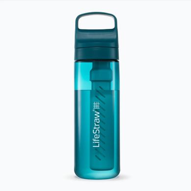 Бутылка-фильтр для воды LifeStraw Go Filter Bottle, 650 мл, Laguna Teal (LSW LGV422TLWW)