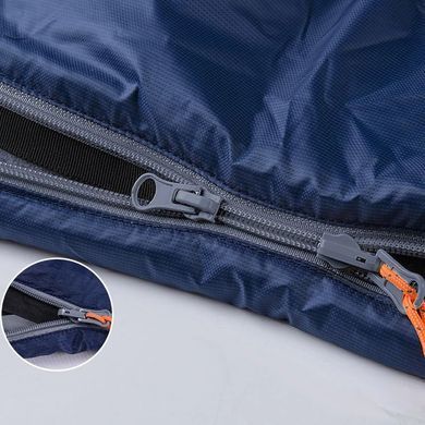Спальник Naturehike LW180 NH21MSD04 M, темно-голубой