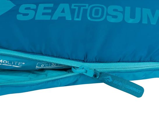 Спальник женский Sea to Summit Venture VtII (-5/-12°C), 170 см - Left Zip, Blue (STS AVT2-WR)