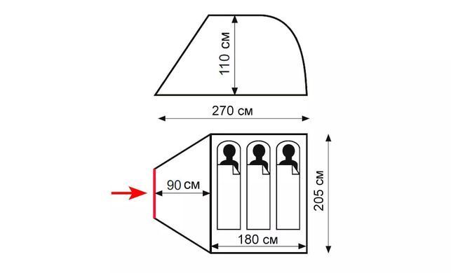 Намет Totem Summer 3 Plus (v2)