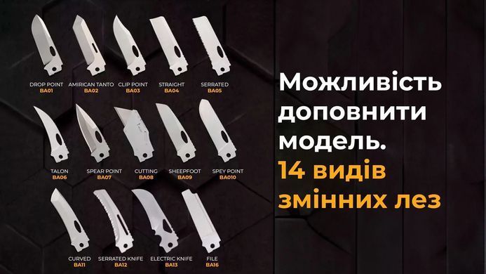 Ніж складний Roxon S502U