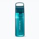 Пляшка-фільтр для води LifeStraw Go Filter Bottle, 650 мл, Laguna Teal (LSW LGV422TLWW)