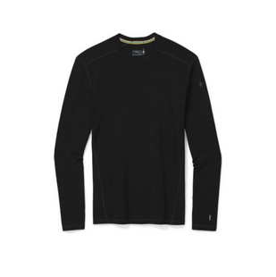 Термофутболка с длинным рукавом мужская Smartwool Men's Merino 250 Baselayer Crew Boxed, Black, L (SW 16350.001-L)