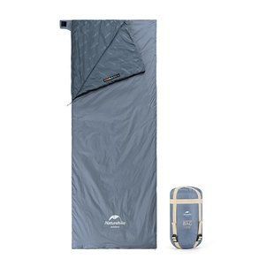 Спальник Naturehike Ultralight LW180 NH21MSD09 XL, серо-синий