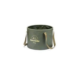 Ведро складное Naturehike Round bucket PVC NH20SJ040, 10 л, green
