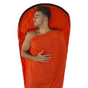 Вкладыш в спальник Thermolite Reactor Extreme, 210 см, Orange Sack/Red Liner от Sea to Summit (STS AREACTEX)