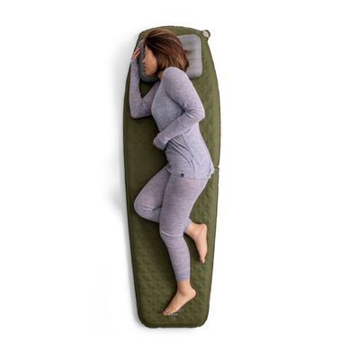 Самонадувний килимок Sea To Summit Camp Plus Self Inflating Mat Large Rectangular Cypress (STS 006308)