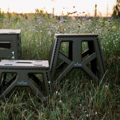 Стул Tribe Camp Chair High пластиковый, olive