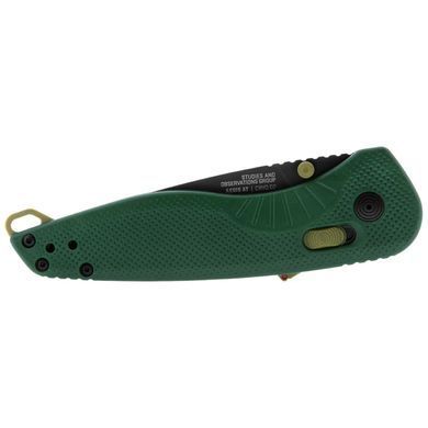 Раскладной нож SOG Aegis AT, Forest/Moss, Tanto (SOG 11-41-13-41)