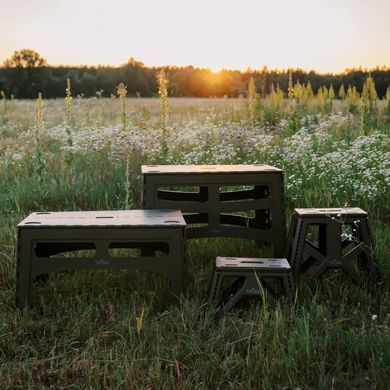 Стул Tribe Camp Chair High пластиковый, olive