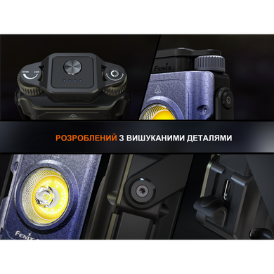 Фонарь прожектор Fenix ​​CL27R темно-голубой