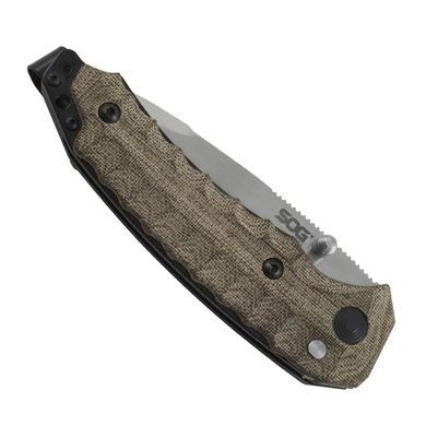 Складной нож SOG Kiku Assisted, S35VN, Satin (KU 3003)
