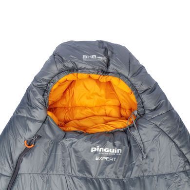 Спальник Pinguin Expert, 175 см Left Zip, Grey (PNG 233780)