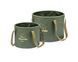 Відро складне Naturehike Round bucket PVC NH20SJ040, 10 л, green