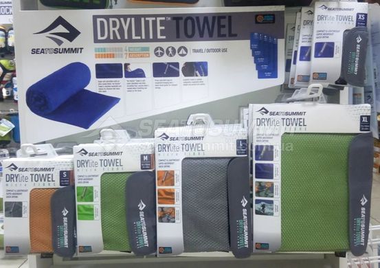 Полотенце Sea To Summit DryLite Towel (Grey, XL) STS ADRYAXLGY
