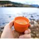 Портативная эспрессо-кофеварка Wacaco Nanopresso оранжевая, механическая, для молотого кофе