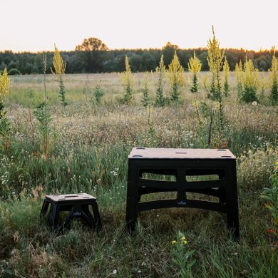 Стул Tribe Camp Chair Low пластиковый, черный