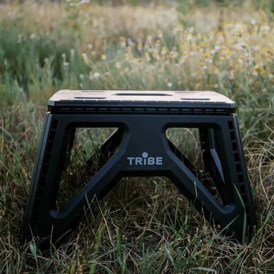 Стул Tribe Camp Chair Low пластиковый, черный