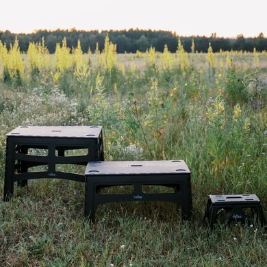 Стул Tribe Camp Chair Low пластиковый, черный