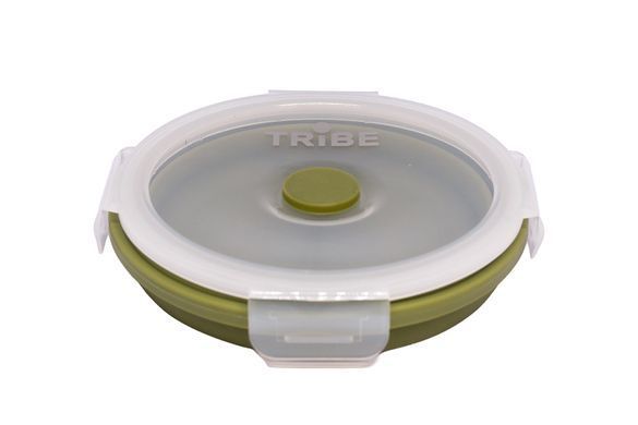 Контейнер Tribe Bowl Container 550 мл силіконовий T-FF-0045, ocher