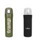 Комплект: термос Tramp 0,45 л матовый UTRC-107-mat оливковый + чехол для термоса Tribe Neoprene Cover 0,45 л