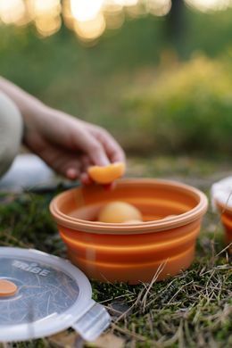 Контейнер Tribe Bowl Container 550 мл силіконовий T-FF-0045, ocher
