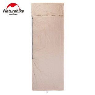 Вкладиш у спальник Naturehike NH15S012-D, M, бавовна, бежевий