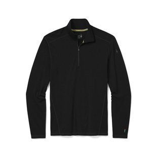 Термокофта мужская Smartwool Men's Merino 250 Baselayer 1/4 Zip Boxed, Black, S (SW SW016356.001-S)