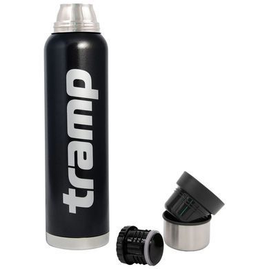 Комплект: термос Tramp Expedition Line 1,6 л UTRC-029 чорний + чохол для термоса Tribe Neoprene Cover 1,6 л