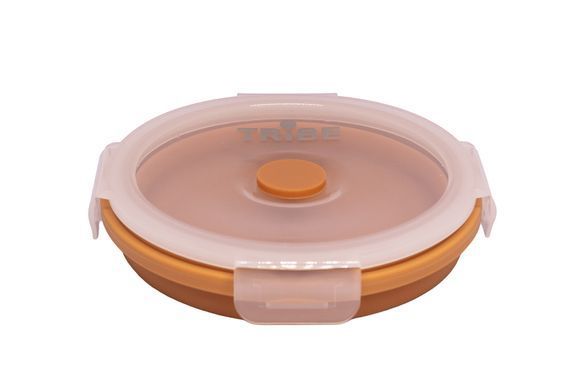 Контейнер Tribe Bowl Container 550 мл силіконовий T-FF-0045, ocher