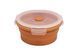 Контейнер Tribe Bowl Container 550 мл силіконовий T-FF-0045, ocher