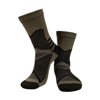 Шкарпетки Tribe Trekking Summer Long T-KB-0016-olive, 38-40