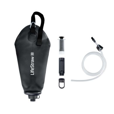 Фильтр для воды LifeStraw Peak Gravity, 3 л, Dark Mountain Gray (LSW LSPSF3GRWW)