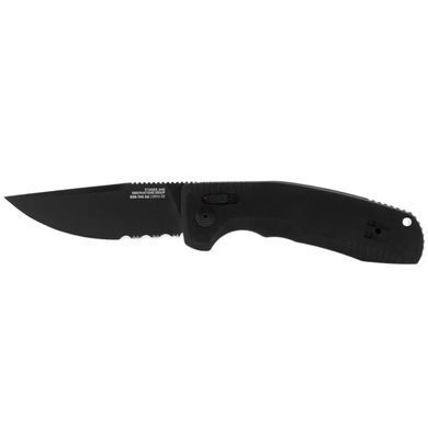 Складной нож SOG SOG-TAC AU, Black, Partially Serrated (SOG 15-38-02-57)