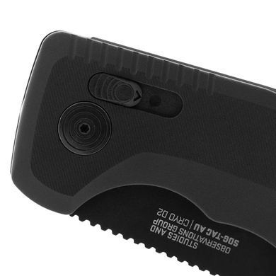 Складной нож SOG SOG-TAC AU, Black, Partially Serrated (SOG 15-38-02-57)