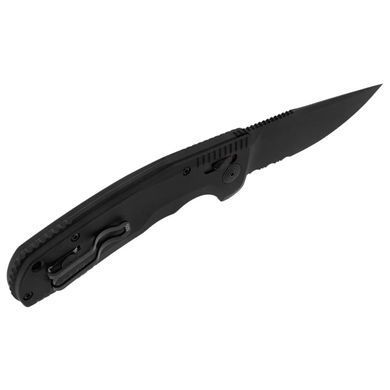 Складной нож SOG SOG-TAC AU, Black, Partially Serrated (SOG 15-38-02-57)