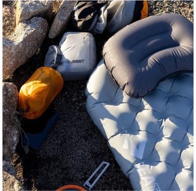 Надувной коврик Sea To Summit Ether Light XR Insulated ASC Mat (Dark Gray, Regular Rectang Wide) (STS ASL051152-291703)