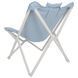 Кресло раскладное Bo-Camp Gordes L Pastel Blue (1200371)