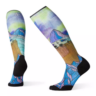 Термошкарпетки жіночі Smartwool Wm's PhD Ski Light Elite Northern Dreams Print (SW 01185.150-M)