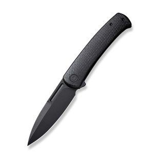 Нож складной туристический Civivi Caetus Flipper, (8.8 см) Damascus / Carbon Fiber