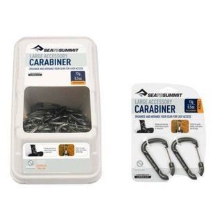 Accessory Carabiner Large Titanium 2pcs набор карабинов (Titanium) (9327868142248) (STS ATD0140-00122101)