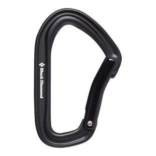 Карабин Black Diamond HotForge Bent Carabiner, Black (BD 2101590002ALL1)