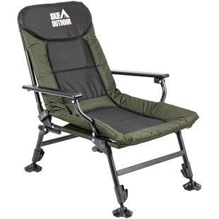 Кресло раскладное Skif Outdoor Comfy, Dark Green/Black, L