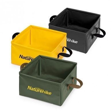 Складной контейнер для воды Naturehike Square Bucket NH19SJ007, 13 л