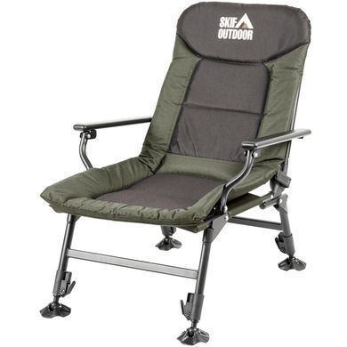 Кресло раскладное Skif Outdoor Comfy, Dark Green/Black, L